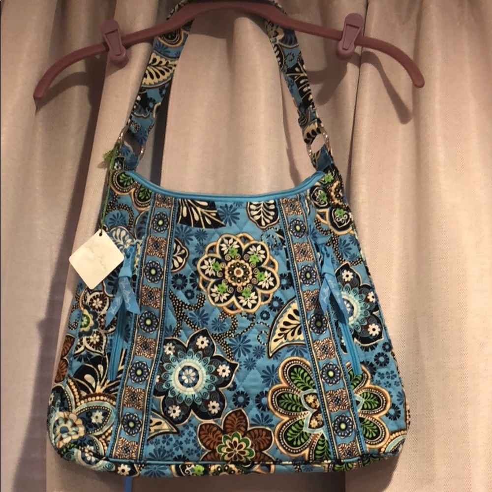 New Vera Bradley Lisa B in Bali Blue Purse